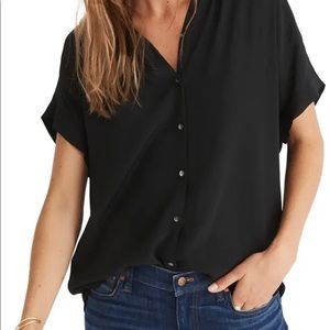 Madewell black central shirt